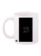 Number 13 Printed Mug White/Black