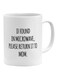If Found In Microwave Printed Coffee Mug White/Black