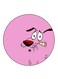 Courage Cowardly Dog Printed Fridge Magnet Multicolour
