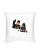 Fortnite Printed Decorative Cushion White/Silver/Green 16x16inch