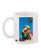 Minions Printed Coffee Mug Yellow/Blue/White
