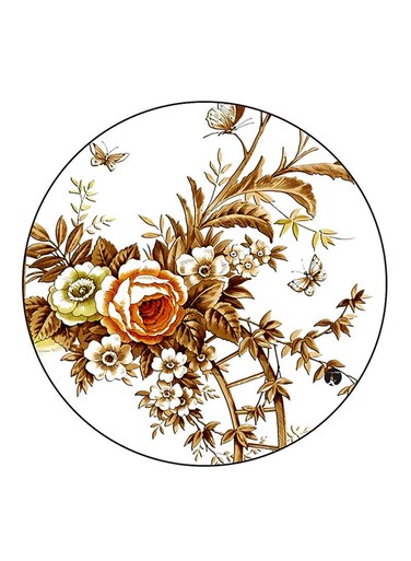 Flowers Printed Fridge Magnet Multicolour