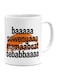 Lion King Song Printed Mug White/Orange