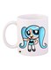 Power Puff Girl Printed Coffee Mug White/Blue/Black