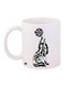Printed Coffee Mug White/Black