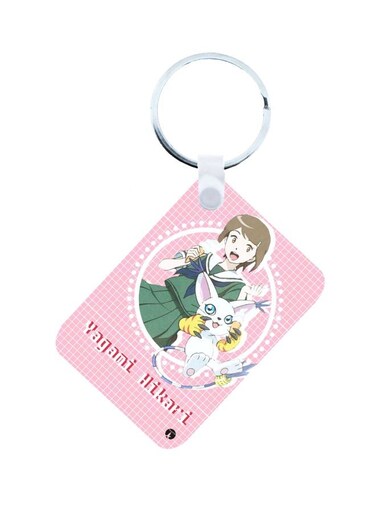 Anime Digimon Printed Keychain Multicolour