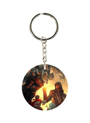 Assassins Creed Printed Keychain