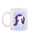 Unicorn Printed Coffee Mug White/Blue/Purple 11ounce