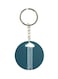 Cloud Printed Keychain