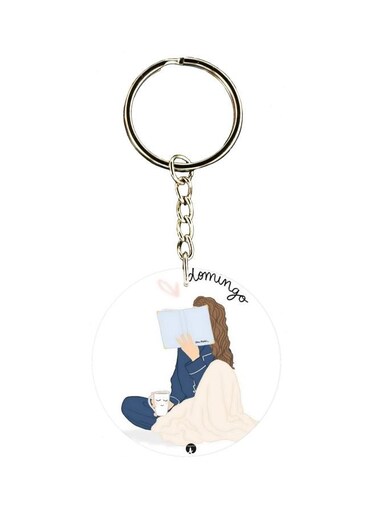 Double Side Printed Keychain