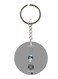 Double Side Anime Digimon Printed Keychain