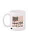 Console Printed Mug White/Beige 12ounce