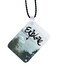 English Phrases Printed Car Mirror Pendant