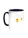Ramadan Lanterns Printed Coffee Mug Blue/White 11ounce