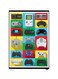 Printed Fridge Magnet Multicolour 8.5x0.4x5.5cm