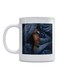 Women And Crow Printed Mug White/Grey/Beige