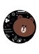 Bear Printed Fridge Magnet Round Multicolour