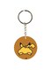 Cartoon Themed Single Sided Keychain