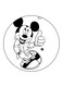 Disney Character Printed Fridge Magnet Multicolour