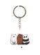 Panda Printed Keychain