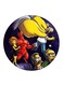 The Simpsons Printed Fridge Magnet Multicolour