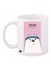 We Bare Bears Printed Mug White/Pink Standard Size