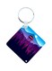 Gravity Falls Printed Keychain Purple/Blue
