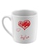 Ceramic Mug With Marya Name White/Red