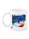 Game Sonic Character Printed Coffee Mug White/Blue/Red