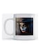 Mug Halloween Mask for Coffee and Tea White