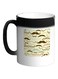 Mustache Color Changing Magic Coffee Mug Black 325ml