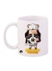 Anime One Piece Printed Mug White/Grey/Brown 12ounce
