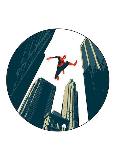 Spiderman Printed Fridge Magnet Multicolour