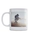 Knight Printed Ceramic Mug White/Beige