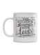 Kitchen Decor Printed Mug White/Pink/Green