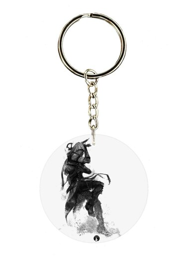 Assasins Creed Double Side Printed Keychain