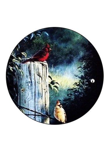 Birds Printed Fridge Magnet Multicolour