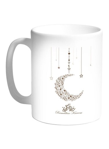 Ramadan Kareem Printed Coffee Mug Multicolor 11 ounce