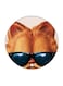 Garfield Printed Fridge Magnet Round Multicolour