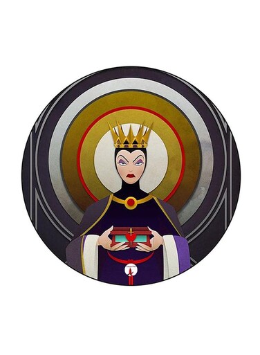 Disney Character Printed Fridge Magnet Round Multicolour
