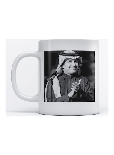 Mug Rashid Al-Majed for Coffee and Tea White 350ml