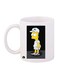 The Simpsons Printed Coffee Mug White/Black/Yellow