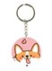 Dog Printed Keychain