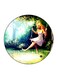 Disney Princess Printed Fridge Magnet Multicolour 5.5 x 5.5cm