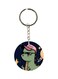 Cartoon Themed Dual Sided Keychain