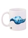 Digimon Printed Mug White/Blue 12ounce