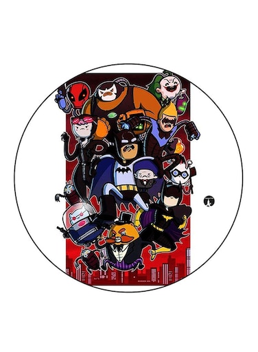 Batman Printed Fridge Magnet Multicolour