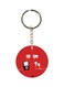 Double Side Printed Keychain