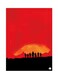 Video Game Red Dead Redemption Metal Plate Poster Red/Black 15 x 20cm