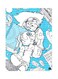 Metal Plate Of The Anime Digimon Poster Blue/White